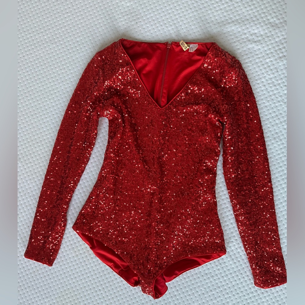 Bodysuit for performance, party. DEVIDED